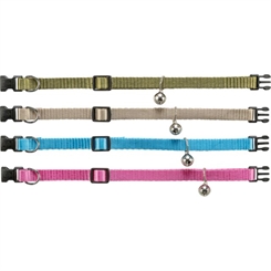 Kattehalsbånd Cat collar, kliklås - Assorteret farve